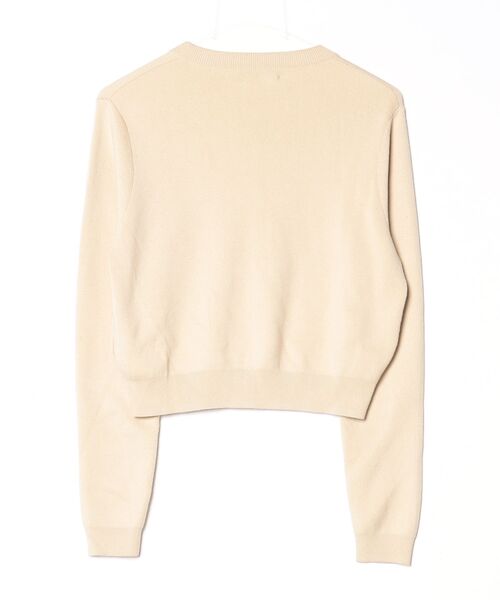 「CABaN」 ニットカーディガン X-SMALL ライトベージュ レディース_1