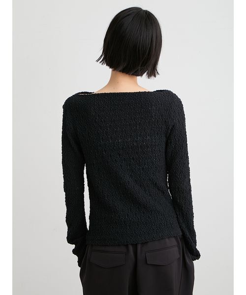 「MIESROHE」 長袖カットソー F ブラック レディース_画像5