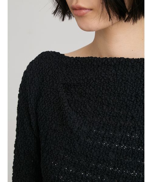 「MIESROHE」 長袖カットソー F ブラック レディース_画像7