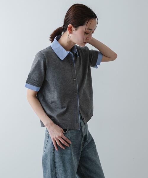 SENSE OF PLACE by URBAN RESEARCH カーディガン 半袖 「洗濯可