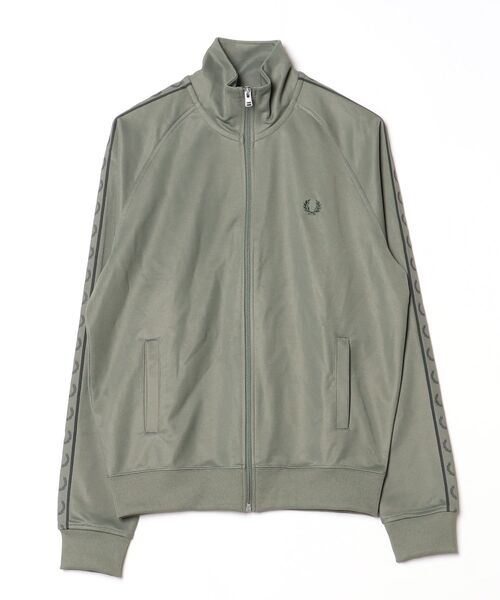 FRED PERRY（フレッドペリー） ジャージブルゾン M グリーン メンズ 