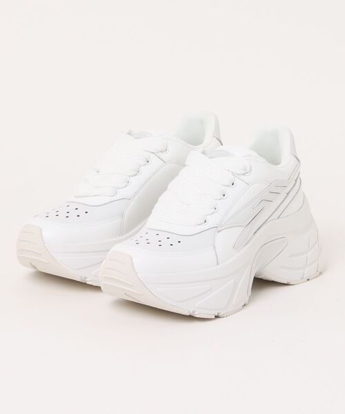 「STEVE MADDEN」 ローカットスニーカー 23.5cm ブラック レディース_画像4