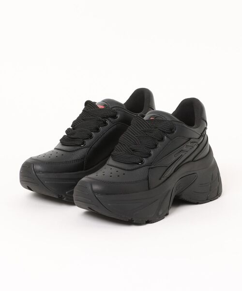 「STEVE MADDEN」 ローカットスニーカー 23.5cm ブラック レディース_画像5