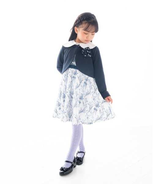「nino」 「KIDS」ノースリーブワンピース 130cm ホワイト キッズ_画像5