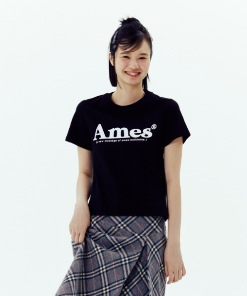 「AMESWORLDWIDE」 半袖Tシャツ MEDIUM ホワイト レディース | AMESーWORLDWIDE | 04