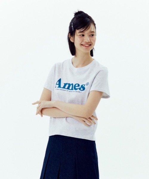 「AMESWORLDWIDE」 半袖Tシャツ MEDIUM ホワイト レディース | AMESーWORLDWIDE | 07