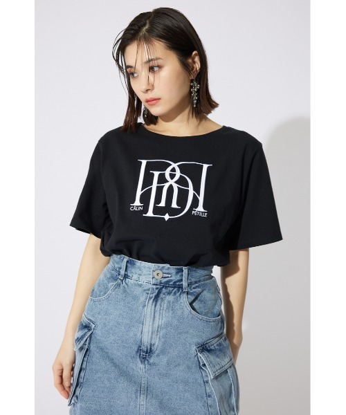 「rienda」 半袖Tシャツ FREE ピンク系その他 レディース_画像2