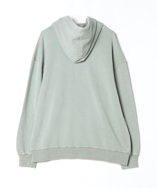 「Subciety」 ジップアップパーカー LARGE カーキ メンズ_画像2