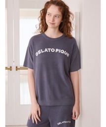 gelato pique ラメフェザー プルオーバー ショートパンツセット gelato pique（ジェラートピケ） パジャマ ルームウェア スムーズィー