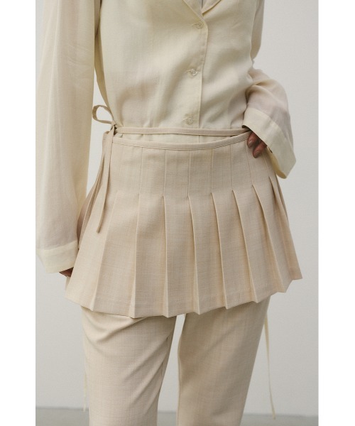 「STYLEMIXER」 スラックス SMALL ライトカーキ レディース_画像9