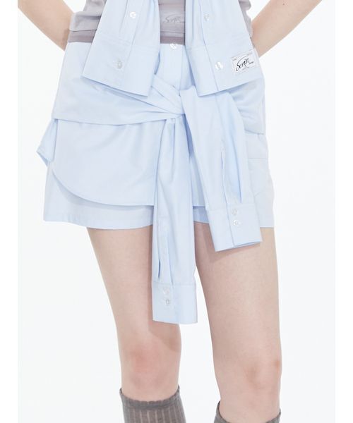 SORIN（ソリン） パンツ Shirt Layered Short Pants / シャツ