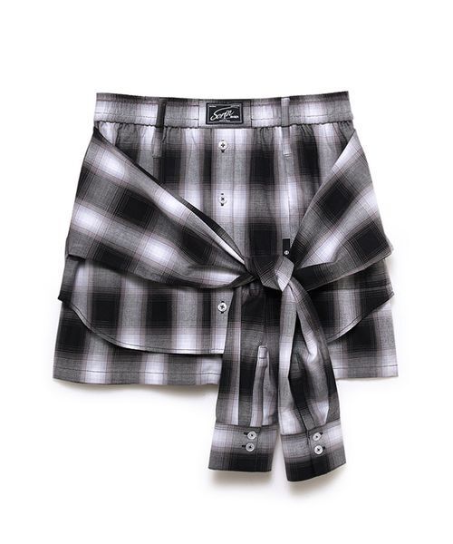 SORIN（ソリン） パンツ Shirt Layered Short Pants / シャツ
