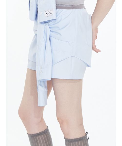 SORIN（ソリン） パンツ Shirt Layered Short Pants / シャツ