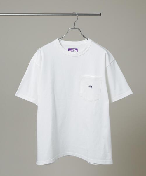 THE NORTH FACE PURPLE LABEL tシャツ LABEL/8oz Field Pocket Tee