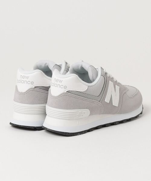 「New Balance」 ローカットスニーカー 27.5cm ライトグレー メンズ_画像3
