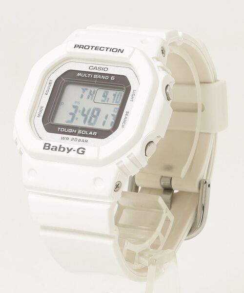 Baby-G デジタル腕時計 ホワイト BABY-G 「BABY-G」 デジタル腕時計 - ホワイト レディース : ZOZOTOWN