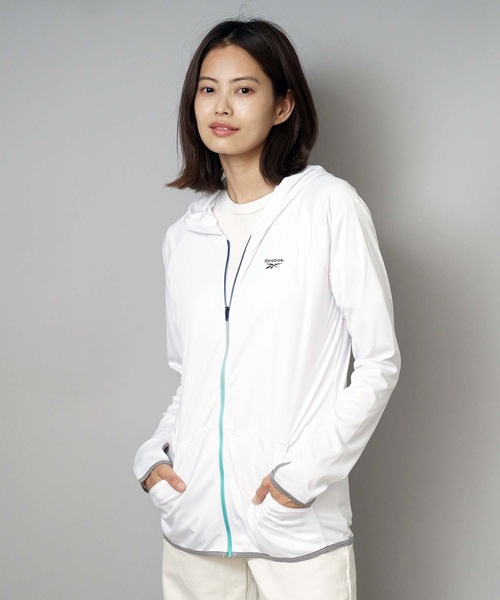 パーカー 【Reebok / リーボック】レディース無地パーカー / 水陸両用|ZOZOTOWN PayPayモール店|01