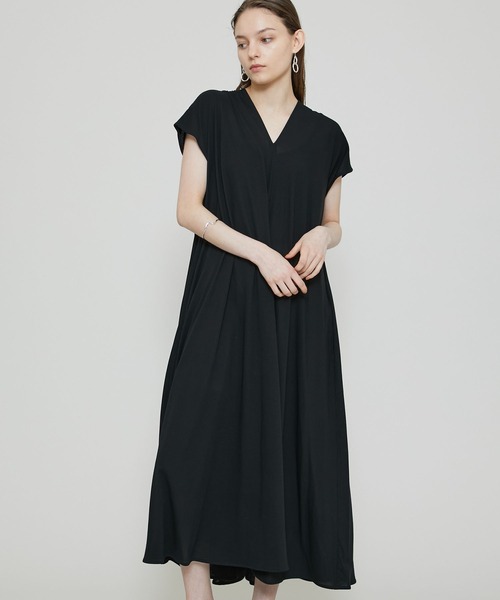 【ATON(エイトン)】DRAPED DRESS/ドレープドレス ATON（エイトン） ワンピース 【】DRAPED DRESS/ドレープドレス
