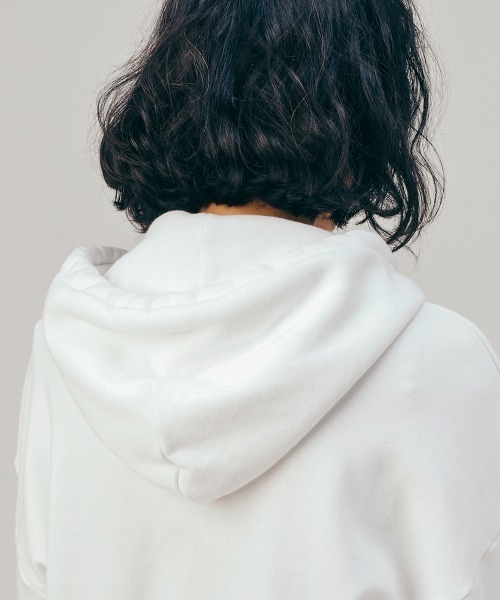 DOUBLE STANDARD CLOTHING - ダブスタ❣️完売❣️割引❣️ ESSENTIAL 裏毛ショート丈パーカー ESSENTIAL（DOUBLE STANDARD CLOTHING） パーカー 裏毛ショート