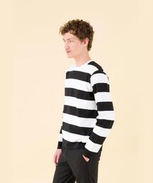 agnes b. tシャツ J019 TS ボーダーTシャツ メンズ : ZOZOTOWN