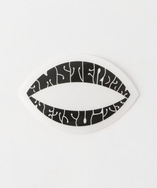 ステッカー <AMSTERDAM WETSUITS(アムステルダム ウェットスーツ)>STICKER CLEAR/ステッカー550円