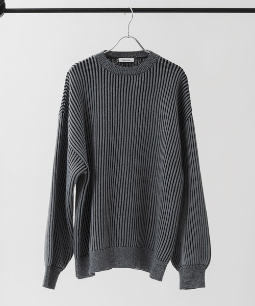 Adoon plain セーター ニット 「Adoon plain」ルーズストライプ