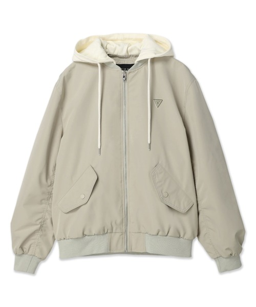 GUESS ma1 ma-1 Hooded Jacket アウター ジャケット メンズ