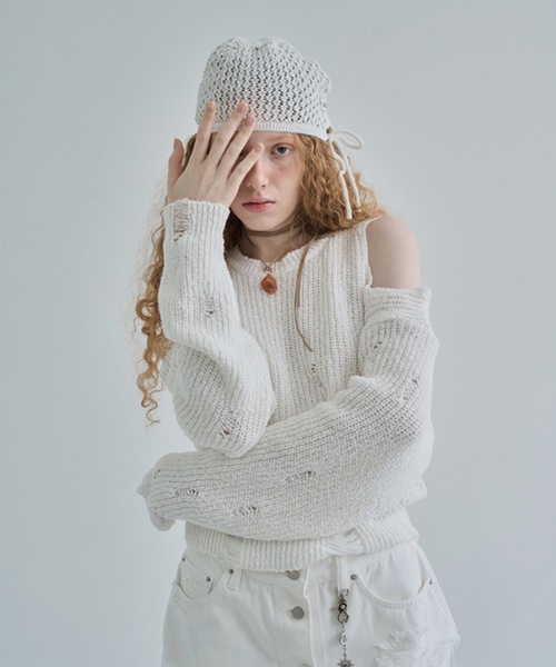 『PATOU』JP ビーニー ニットキャップ CIAOPANIC TYPY ニット帽 ニットキャップ 「2025年S/S新作