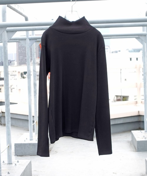 tシャツ コットンリブ長袖ハイネックTシャツ COTTON RIB H/N TEE レディース メンズ ARCH & LINE tシャツ コットンリブ長袖ハイネックTシャツ COTTON