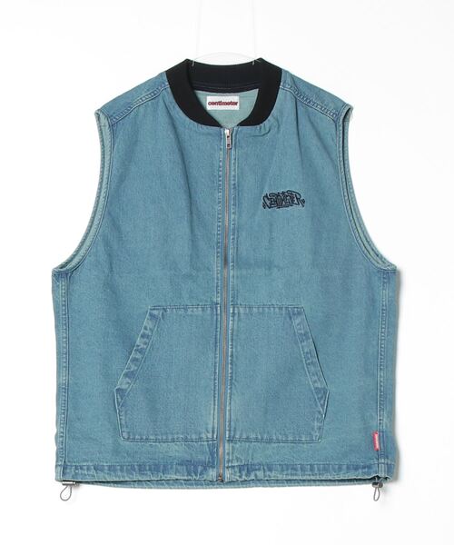 centimeter（センチメーター） ベスト ジレ Denim Vest メンズ 