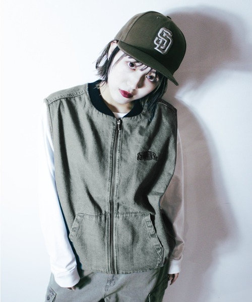 centimeter（センチメーター） ベスト ジレ Denim Vest メンズ 