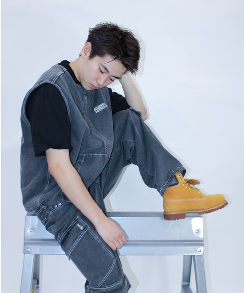 centimeter（センチメーター） ベスト ジレ Denim Vest メンズ 