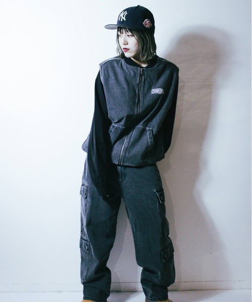 centimeter（センチメーター） ベスト ジレ Denim Vest メンズ 