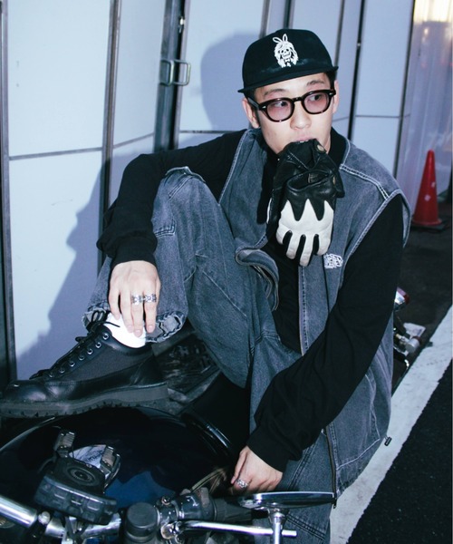 centimeter（センチメーター） ベスト ジレ Denim Vest メンズ 