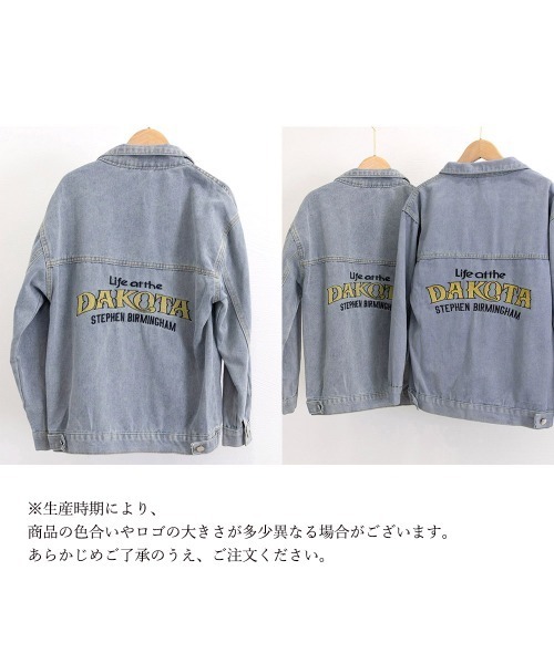 miniministore デニムジャケット gジャン レディース バックロゴ