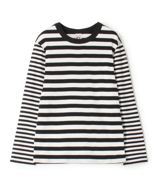 tシャツ 「別注」CHANTECLAIR コンビロングスリーブTシャツ レディース