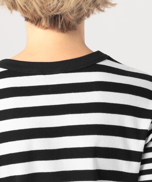 tシャツ 「別注」CHANTECLAIR コンビロングスリーブTシャツ レディース TOMORROWLAND tシャツ 「別注」CHANTECLAIR コンビロング