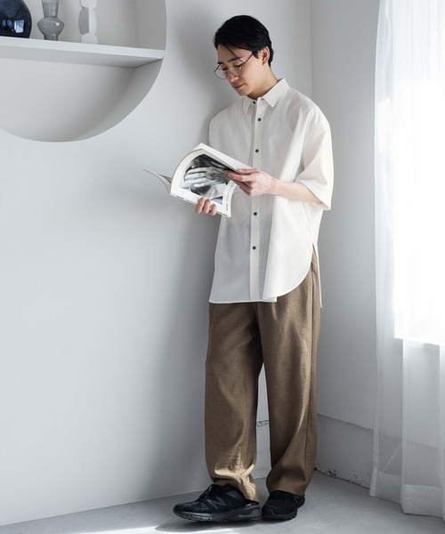 VEZE / 即日発送 LOWRYS FARM シャツ フラシヨークシャツSS 111803 メンズ