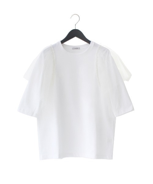 tシャツ NUDEDチュールT レディース NUDEDチュールT（Tシャツ/カットソー）｜Omekashi（オメカシ）の