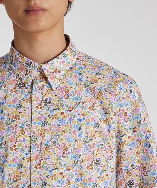 Paul Smith 長袖　\"Happy Floral\" シャツ　XLサイズ Paul Smith｜