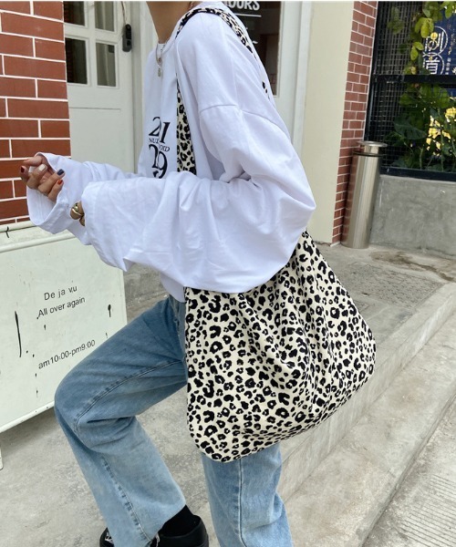トートバッグ ヒョウ柄トートバッグ レディース : ZOZOTOWN Yahoo!店