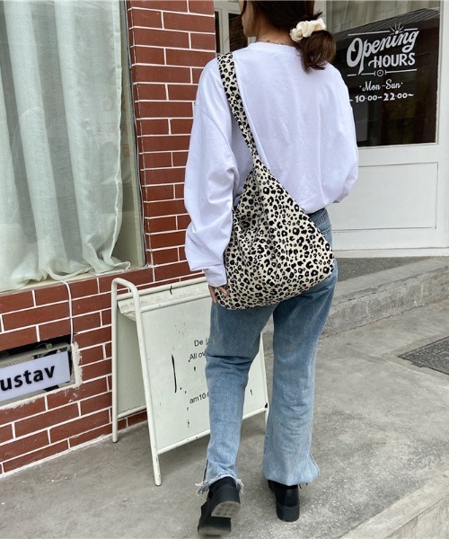 トートバッグ ヒョウ柄トートバッグ レディース : ZOZOTOWN