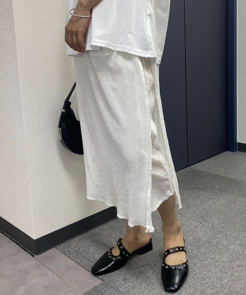パンツ レトロフェイクツーピースパンツ レディース : ZOZOTOWN