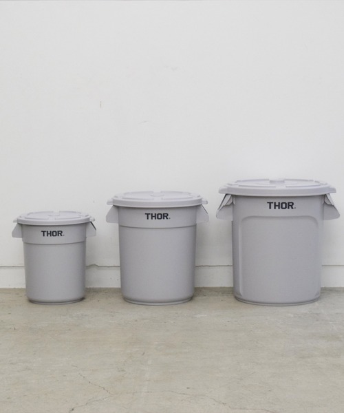 HIGHTIDE（ハイタイド） ゴミ箱 ダストボックス THOR ROUND BUCKET DC