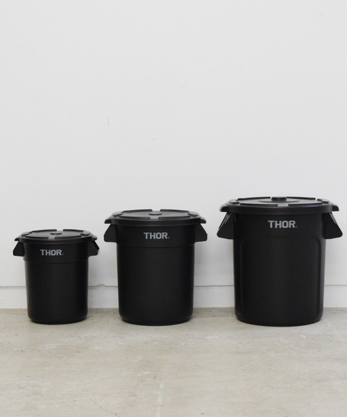 rady ダストボックス HIGHTIDE ゴミ箱 ダストボックス THOR ROUND BUCKET DC ソー