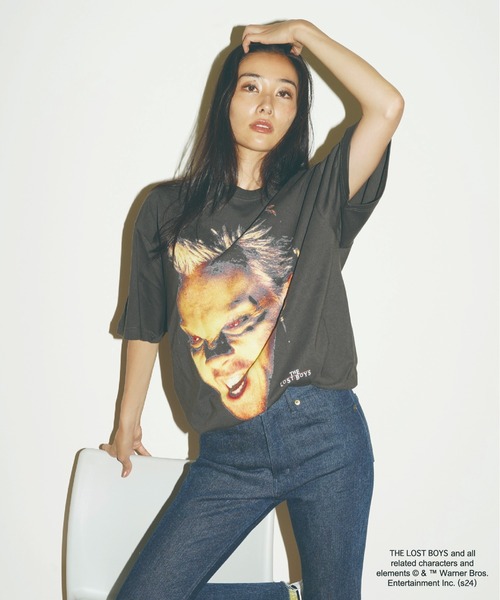 tシャツ THE LOST BOYS BIG PRINT Tシャツ レディース メンズ tシャツ THE LOST BOYS BIG PRINT Tシャツ レディース メンズ