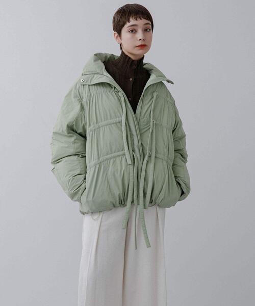 KBF（ケービーエフ） ダウンコート ダウンジャケット フロントリボン