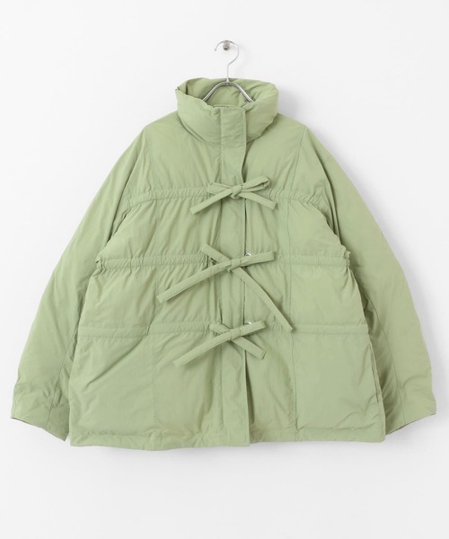 KBF（ケービーエフ） ダウンコート ダウンジャケット フロントリボン