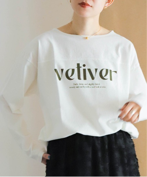 tシャツ JQ布帛カットコンビ　ロゴP/O レディース