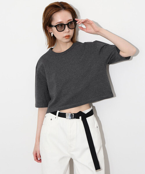 「SLOBE IENA」 半袖Tシャツ FREE ホワイト レディース SLOBE IENA 「SLOBE IENA」 半袖Tシャツ FREE ホワイト